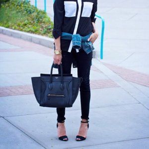 AG The Legging Super Skinny Black Ankle Jeans Size 26